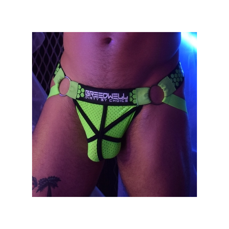 Breedwell Jockstrap Hex Breedwell Vert Neon